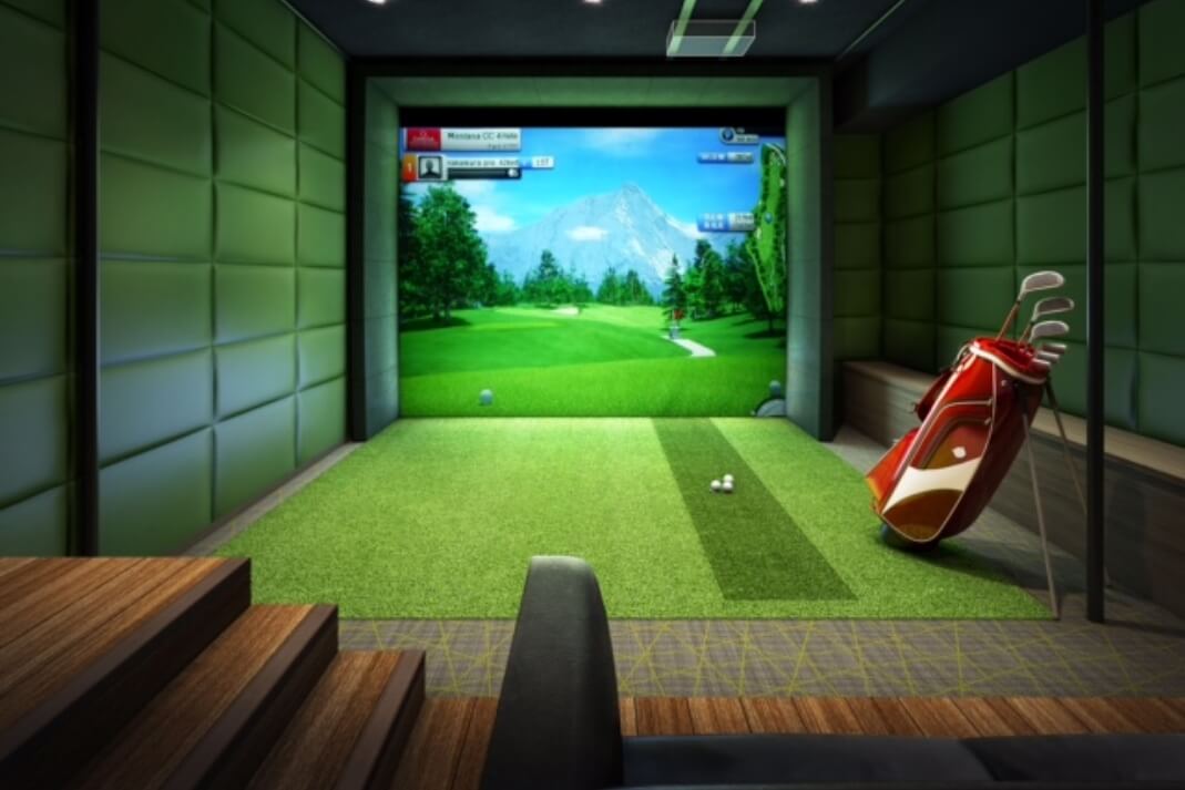 ゴルフシュミレーションVRのイメージ画像